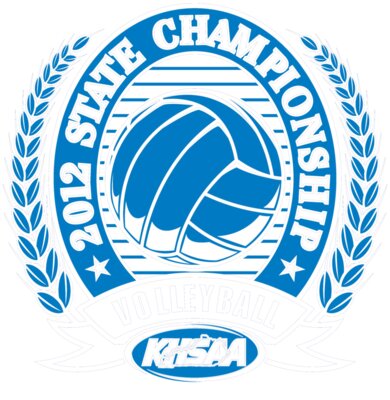 2012 43 KHSAA Volleyball State navy