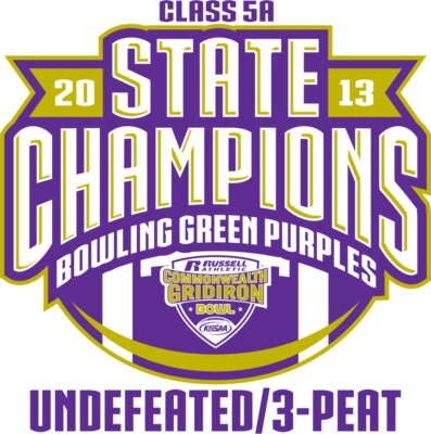 2013 Russell Athletic/KHSAA Commonwealth Gridiron Bowl 5A Champions - Bowling Green