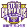 2013 Russell Athletic/KHSAA Commonwealth Gridiron Bowl 5A Champions - Bowling Green