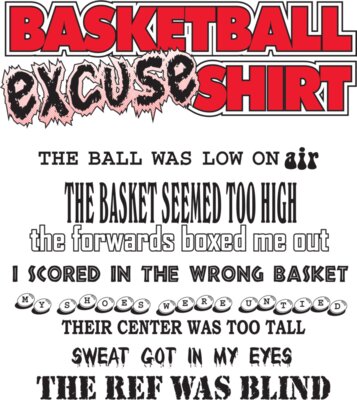 Basketball stock excuses white
