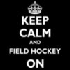 FieldHockey stock keepcalm black