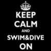 SwimDive stock keepcalm black