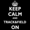 Track Field stock keepcalm black