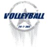 Volleyball stock 247 white