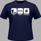 Eat. Sleep. Football.